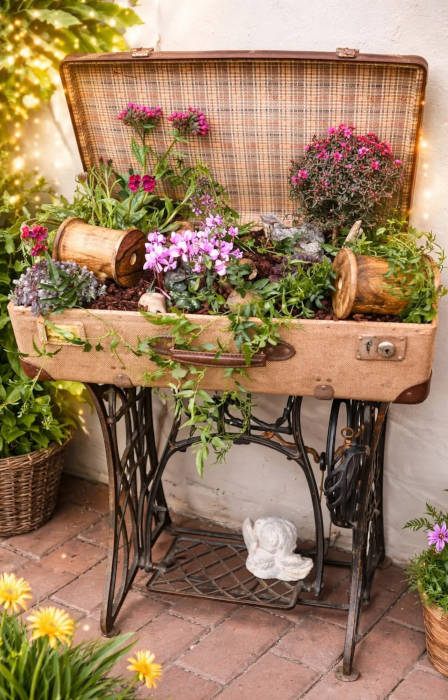 Plantes en valise