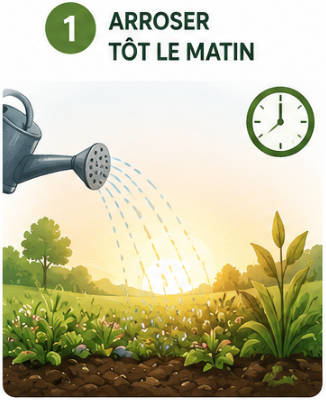 arroser-matin